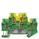 8WH2020-0CF07 SIEMENS Two-tier PE terminal with spring-loaded connection, Cross section: 0.08-2.5 mm2, Width..