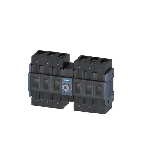 3KD3260-2NE20-0 SIEMENS sezionatore sottocarico 125 A, grand. costr. 2, a 6 poli DC comando frontale al cent..