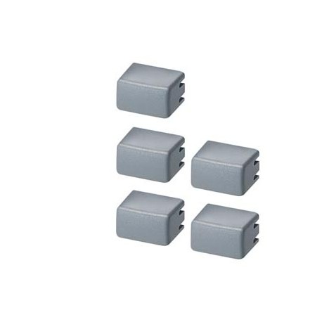 5TG8060 SIEMENS Set di cappucci per pulsanti 5TE48 Set con ognuno 5x grigio/opaco