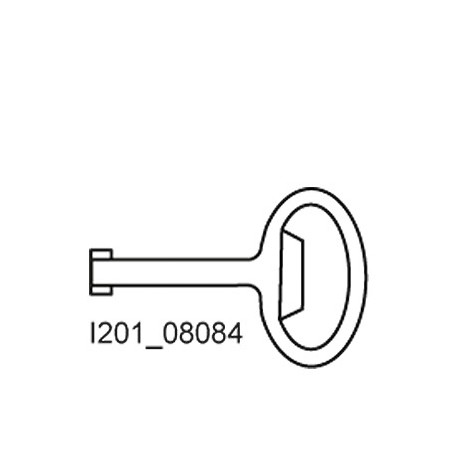 8GD9290 SIEMENS Double-bit key for 3 mm pin for SIKUS floor-mounted and STAB wall-mounted distribution board