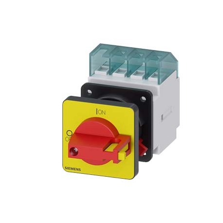 3LD2050-1TL13 SIEMENS SENTRON, Switch disconnector 3LD, emergency switching-off switch, 4- pole, Iu: 16 A, o..