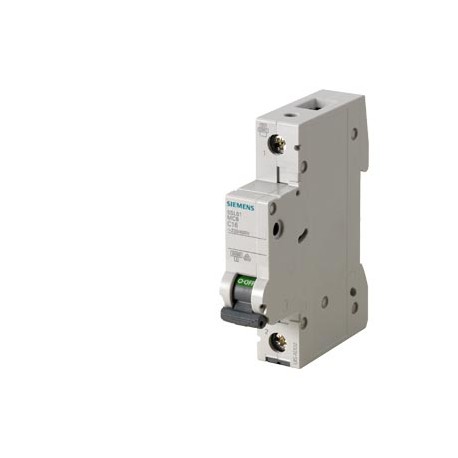 5SL6103-7 SIEMENS Miniature circuit breaker 230/400 V 6kA, 1-pole, C, 3A