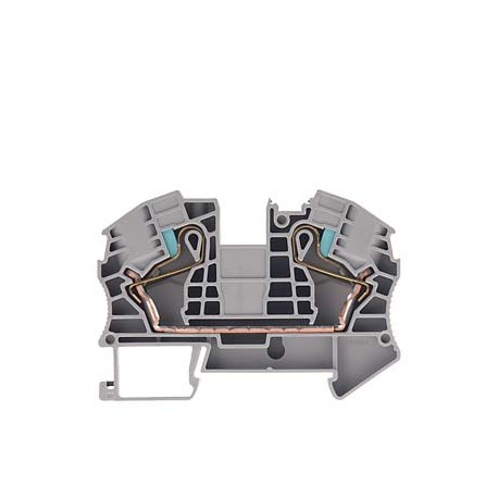 8WH6000-0AK00 SIEMENS morsetto, con attacco ad innesto iPo, morsetto passante, 16mm², grigio