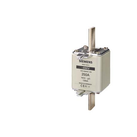 3NA3360-6 SIEMENS cartuccia fusibile NH, NH3, In: 400 A, gG, Un AC: 690 V, Un DC: 440 V, segnalatore di inte..