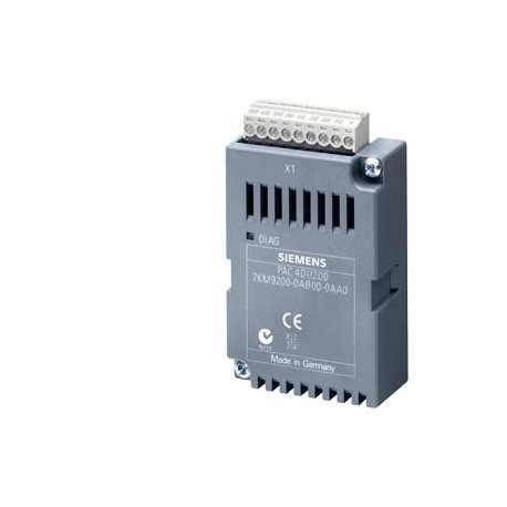 7KM9200-0AB00-0AA0 SIEMENS expansion module 4DI / 2DQ, plug-in, for 7KM PAC4200