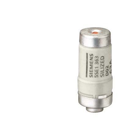 5SE1350 SIEMENS NEOZED fuse-link, D02, 50 A, gR, Un AC: 400 V, Un DC: 250 V, SILIZED
