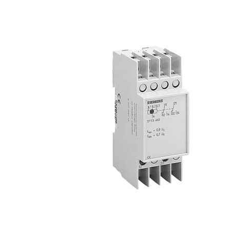 5TT3402 SIEMENS relè di tensione T5570 AC 230/400 V 2CO 0,7/0,9 con calotta trasparente