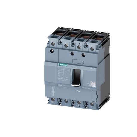 3VA1110-5FD46-0AA0 SIEMENS SENTRON. Interruptor automático 3VA1 IEC Frame 160 clase de poder de corte M Icu ..