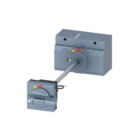 3VA9467-0FK23 SIEMENS door mounted rotary operator standard IEC IP65 with door interlock 24V DC lighting kit..
