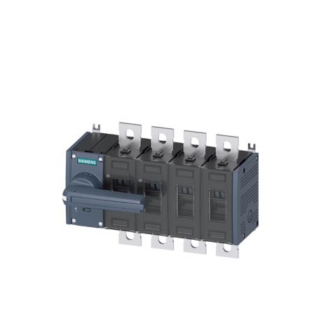 3KD4242-0PE10-0 SIEMENS interrupteur-sectionneur 400A, Taille 3, 4 pôles Entraînement à l'avant à gauche app..