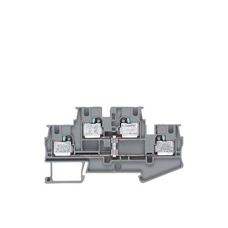 8WH6025-0AG00 SIEMENS Two-tier terminals 4 mm2, 6.2 mm wide gray with potential link