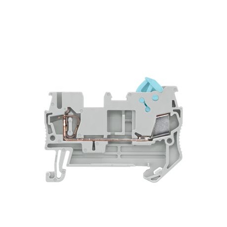 8WH3100-2GE00 SIEMENS HYBRID FEED-THROUGH TERMINAL WITH SPRING CONNECTION AND QUICK CONNECTION, SECTION: 0.2..