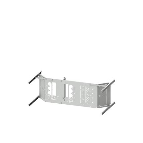 8PQ6000-6BA46 SIEMENS SIVACON S4 mounting plate 3VL4 up to 400A 4-pole fixed-mounted plug-in tech. thr. mod...