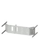 8PQ6000-6BA43 SIEMENS SIVACON S4 mounting plate 3VL1 up to 3VL3 4-pole, plug-in tech through mod door with o..