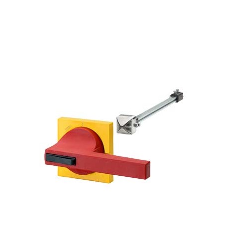 8UC7324-3BB44 SIEMENS Door operating mechanism 8UC7 Handle red/blue-green Basic masking frame yellow for swi..