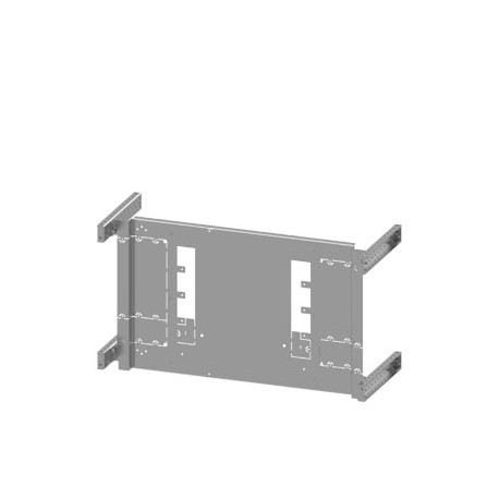 8PQ6000-4BA47 SIEMENS SIVACON S4, piastra di montaggio, 3VL7 fino a 1250A, a 3 poli, a 4 poli, installazione..