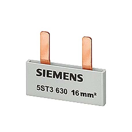 5ST3634 SIEMENS sbarra di collegamento a punte, 16mm2 collegamento: 6x (monofase+blocchetto di contatti ausi..