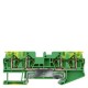 8WH2004-0CG07 SIEMENS Protective conductor terminal with spring-loaded connection, 4 connection points, Cros..