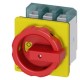 3LD2804-0TK53 SIEMENS SENTRON, sezionatore sottocarico 3LD, interruttore di arresto di emergenza, 3- poli, I..
