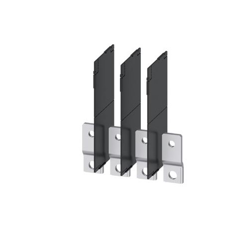 3VA9264-0QB00 SIEMENS attacco a sbarra anteriore sul lato frontale 4 pezzi Accessori per: 3VA2 100/160/250