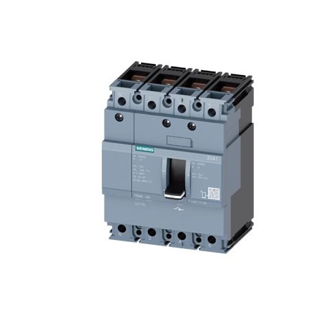 3VA1110-1AA42-0AA0 SIEMENS Interrupteur-sectionneur 3VA1 CEI cadre 160 4 pôles SD100, In 100A sans protectio..