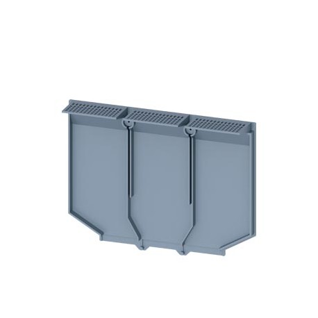 3VA9481-0WK30 SIEMENS Piastra di isolamento divaricata a 3 poli, 1 pezzo Accessori per: 3VA1 400/630 3VA2 40..