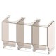 3KC9804-3 SIEMENS accessori per 3KC4, 3KC8 calotte coprimorsetti a 1 polo per 630 A contiene 3 pezzi
