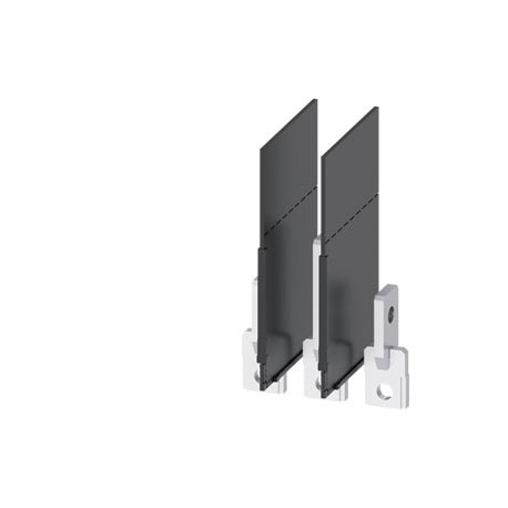 3VA9153-0QD00 SIEMENS attacco a sbarra anteriore a sviluppo verticale, 3 pezzi Accessori per: 3VA1 100/160