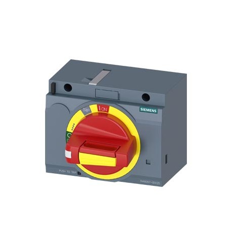 3VA9267-0EK25 SIEMENS comando rotativo frontale OFF di emergenza con blocco porta IEC IP30/40 Accessori per:..