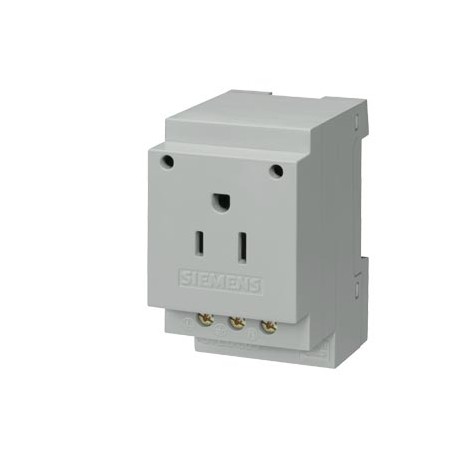 5TE6804 SIEMENS presa di corrente 15A/AC 125 V secondo IEC 60083, esecuzione UL tipo NEMA, per montaggio in ..