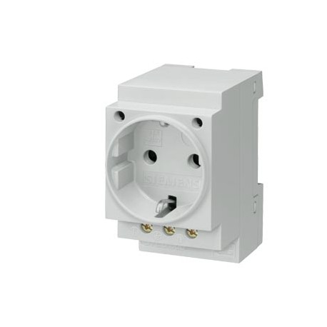 5TE6800 SIEMENS SCHUKO socket outlet 16 A according to DIN VDE 0620 for installation in distribution boards