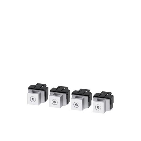 3VA9104-0JB11 SIEMENS morsetto di collegamento per conduttore tondo 4 pezzi Accessori per: 3VA2 100/160/250