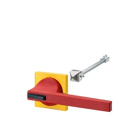 8UC7424-3BB44 SIEMENS comando porta 8UC7 operatore rosso/basic verde blu mostrina frontale gialla operatore ..