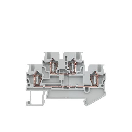 8WH2020-0AE00 SIEMENS Two-tier terminals with spring-loaded connection, Cross-section: 0.14-1.5 mm2, Width: ..