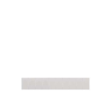 8WH8110-3AA05 SIEMENS Labeling plate, front, horizontal und vertical, Terminal width: 6.2 mm, H: 10.5 mm, wh..