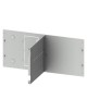 8PQ5000-2BA55 SIEMENS SIVACON S4, suddivisione lato posteriore La: 600mm, A: 250mm