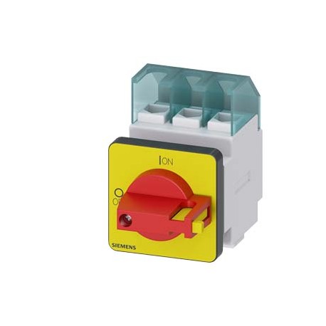 3LD2222-0TK13 SIEMENS SENTRON, sezionatore sottocarico 3LD, interruttore di arresto di emergenza, 3- poli, I..