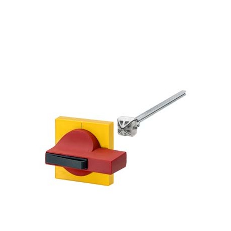 8UC7222-3BB20 SIEMENS Door operating mechanism 8UC7 Handle red/blue-green Basic masking frame yellow for swi..