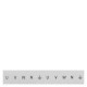 8WH8120-3AA25 SIEMENS Labeling plate, front, with U, V,W, N, vertical, Terminal width: 6.2 mm, H: 10.5 mm, w..