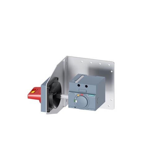 3VA9157-0PK57 SIEMENS Commande rotative latérale Arrêt d'urgence CEI IP65 avec équerre de fixation Kit d'écl..