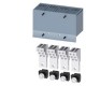 3VA9214-0JF60 SIEMENS morsetto di collegamento per conduttore tondo 6 conduttori, 4 pezzi Accessori per: 3VA..