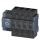 3KD3444-2NE10-0 SIEMENS Interrupteur-sectionneur 160A, Taille 2, 4 pôles Entraînement latéral à gauche appar..