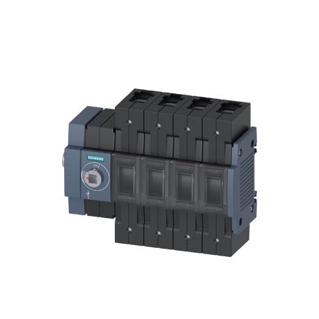 3KD3444-2NE10-0 SIEMENS Interrupteur-sectionneur 160A, Taille 2, 4 pôles Entraînement latéral à gauche appar..