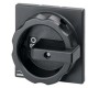 3LD9224-1D SIEMENS rotary operating mechanism, actuating lever black, for center-hole Front mounting, for 25..
