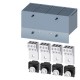 3VA9384-0JF60 SIEMENS morsetto di collegamento per conduttore tondo 6 conduttori, 4 pezzi Accessori per: uni..