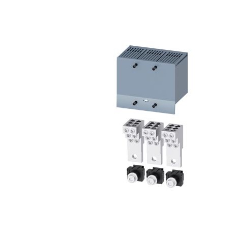 3VA9213-0JF60 SIEMENS morsetto di collegamento per conduttore tondo 6 conduttori, 3 pezzi Accessori per: 3VA..