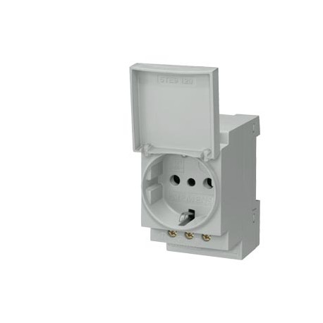 5TE6802 SIEMENS Socket outlet 16 A with cover, without approval according to DIN VDE 0620 and CEI 23-5 for i..