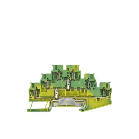 8WH2035-0CF07 SIEMENS Three-tier terminal 2.5 mm2 3x PE yellow-green Width 5.2 mm