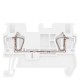 8WH2000-0AE05 SIEMENS Through-type terminals with spring-loaded connection, Cross-section: 1.5 mm2, Width: 4..
