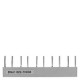 8WA1898 SIEMENS connection bar f. 10 terminals, size 2.5